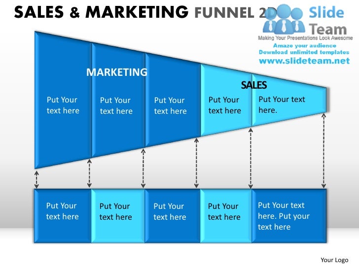 Sale and marketing funnel 2d powerpoint presentation ...
