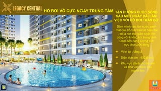 TẬN HƯỞNG CUỘC SỐNG
SAU MỘT NGÀY DÀI LÀM
VIỆC VỚI HỒ BƠI TRÀN BỜ
Đắm mình vào làn nước xanh
mát của hồ bơi tràn bờ hiện đại
, sẽ là nơi thư giãn tuyệt vời
cùng với không khí trong lành
Đem đến năng lượng tích
cực cho cuộc sống
Vị trí tại : tầng 3
Diện tích lớn : 930,61m2
Khu vực dành cho trẻ em
và khu vực dành cho
người lớn
6
HỒ BƠI VÔ CỰC NGAY TRUNG TÂM
 