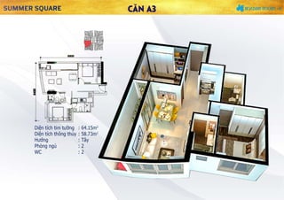 Căn hộ summer square quận 6