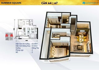 Căn hộ summer square quận 6