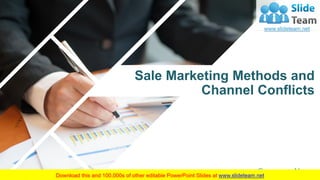 Sale Marketing Methods and
Channel Conflicts
Company Name1
 