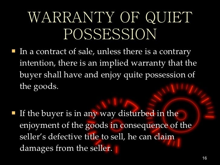 Sale Of Goods Act Ppt