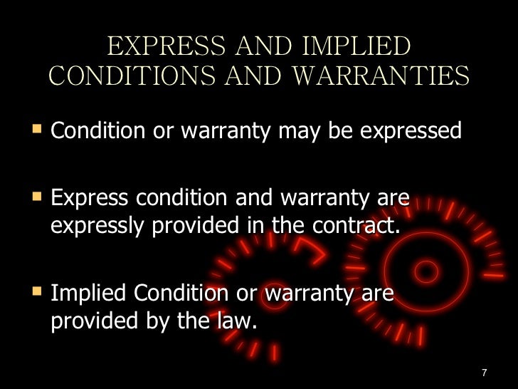 Sale Of Goods Act Ppt