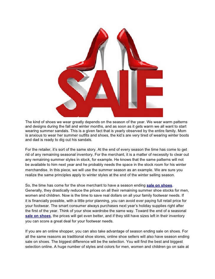 sale my shoes online