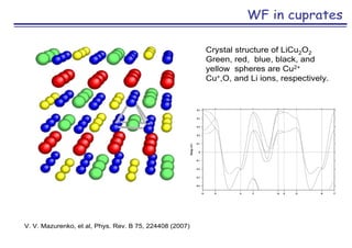 Electronic structure of strongly correlated materials | PDF