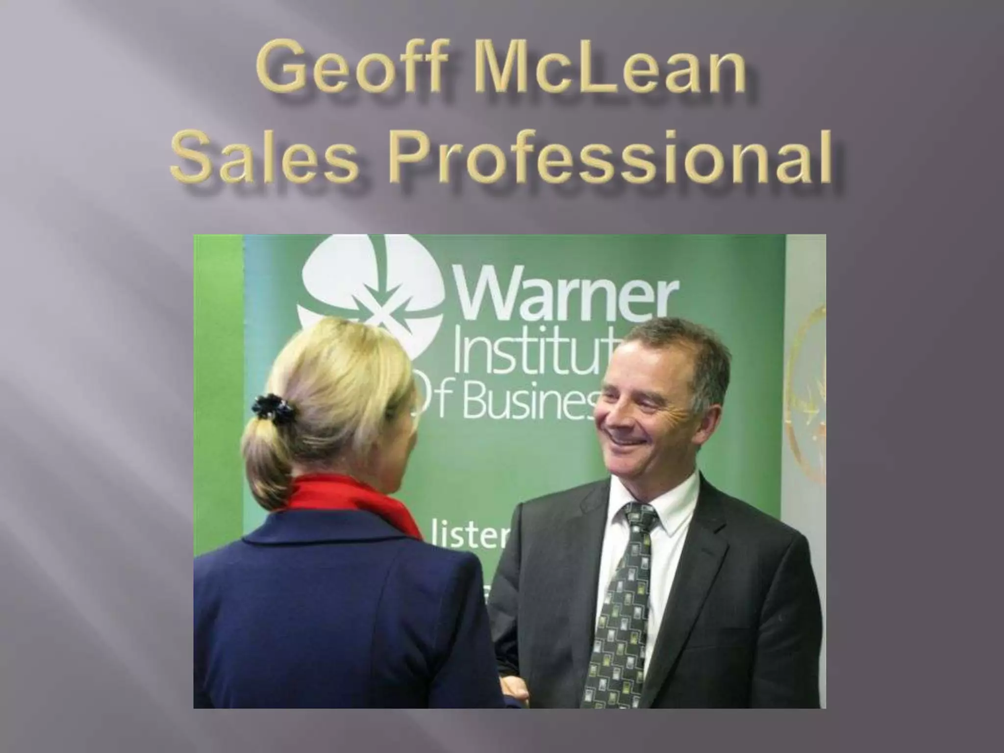 Geoff McLeanSales Professional