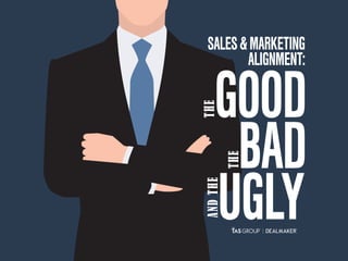 GOOD
BAD
UGLYTHE
THE
ANDTHE
SALES&MARKETING
ALIGNMENT:
 