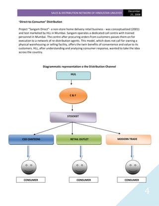 Sales & Distribution Hindustan unilever