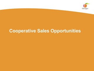 Cooperative Sales Opportunities 