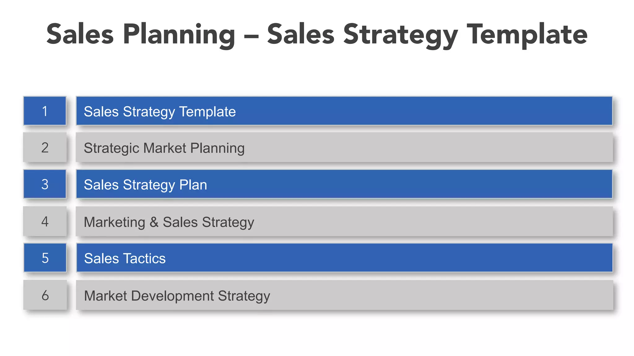 Sales Strategy Development Example.pdf Sales Planning - Sales Strategy Template | PDF