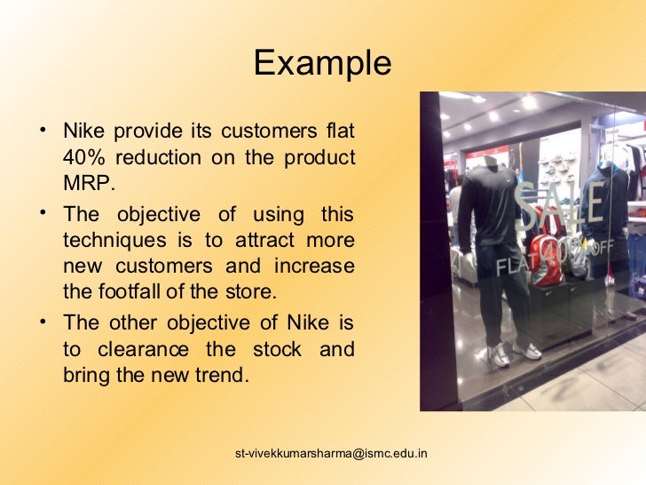 nike sales promotion