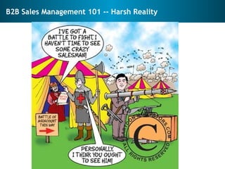 B2B Sales Management 101 -- Harsh Reality 