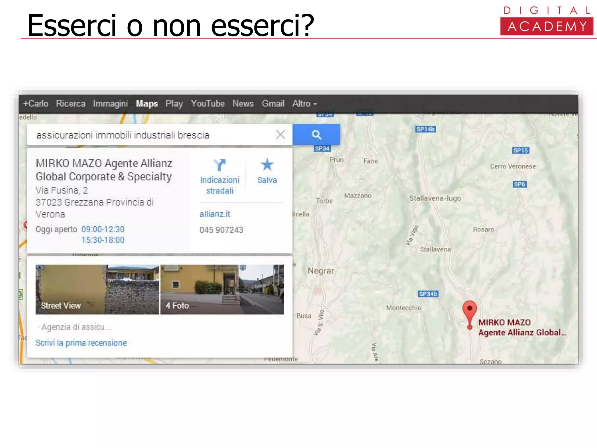 Esserci o non esserci?
 