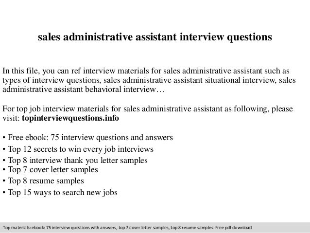 sales admin