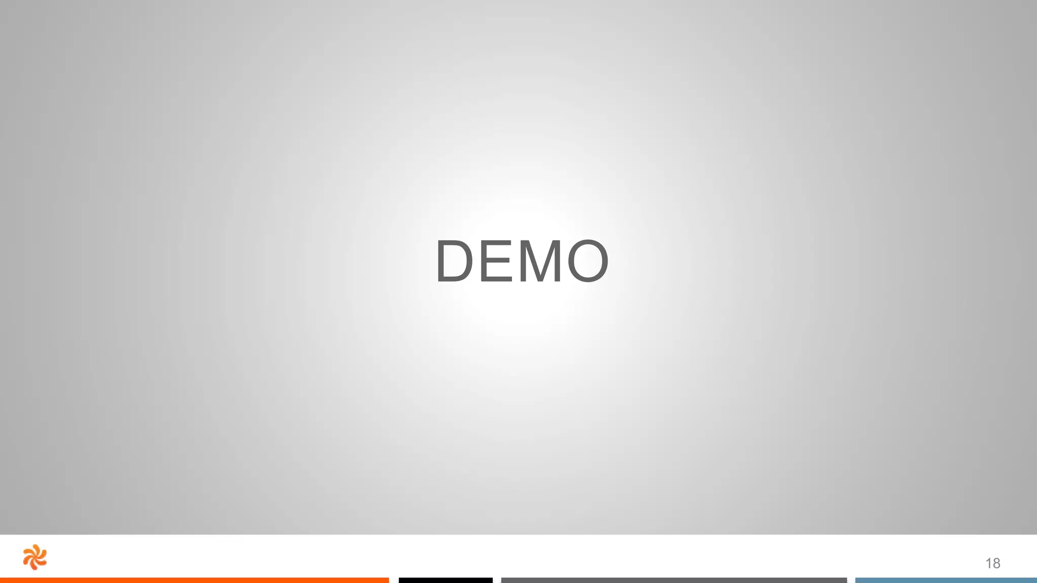 18
DEMO
 
