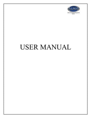 USER MANUAL
 