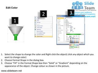 Sales and marketing funnel 6 stages powerpoint presentation templates ...