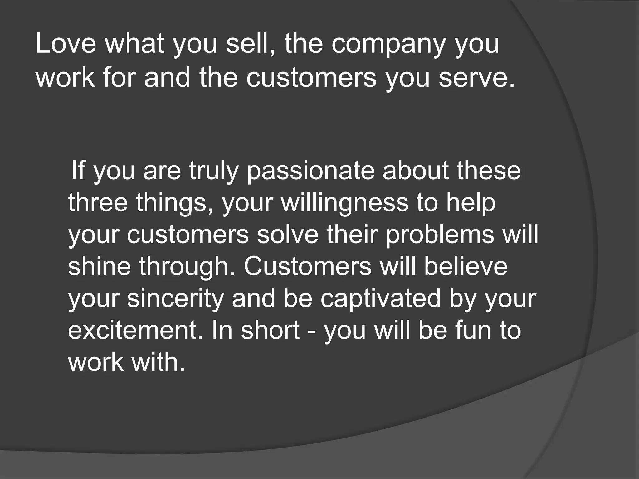 Define the product, material or service.