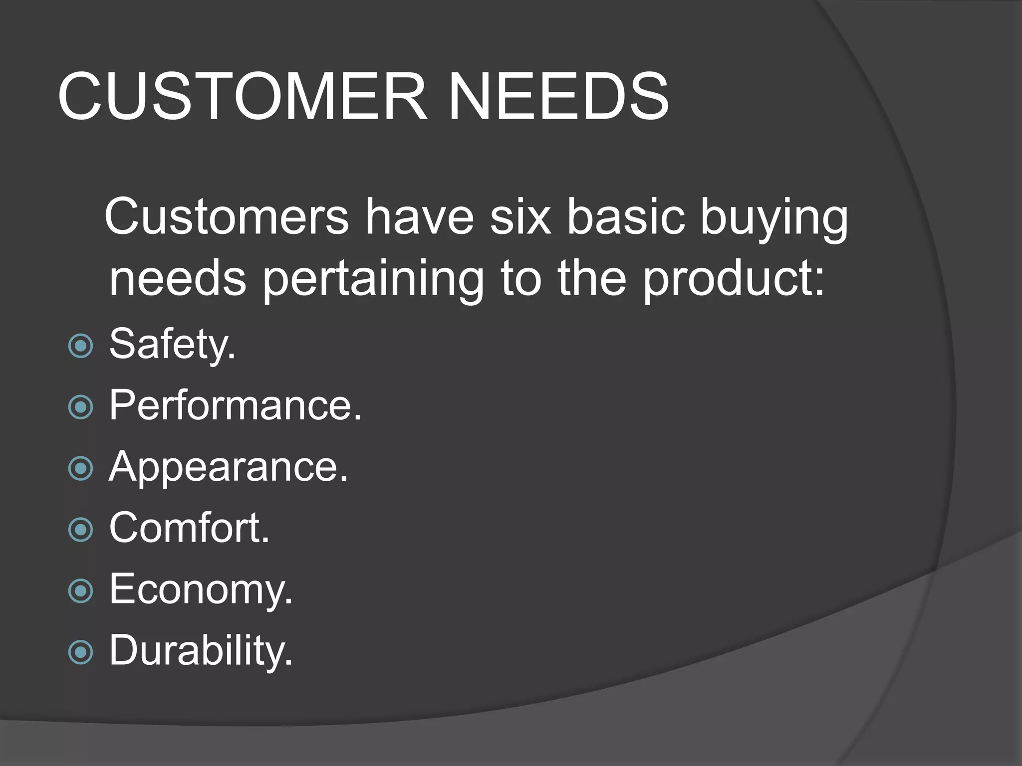 Assumptions and constraints.