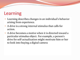 Selective Distortion Selective distortion describes the tendency of people to interpret information in a way that will support what they already believe.Marketers must try to understand the mind-sets of consumers and how these will affect interpretations of advertising and sales information.