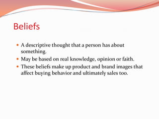 Selective RetentionTendency of a customer to remember good points made about a brand they favor and to forget good points made about competing brands.That is why, marketers use so much drama and repetition in sending messages to their market.