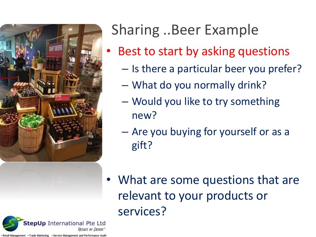 Sales associate training