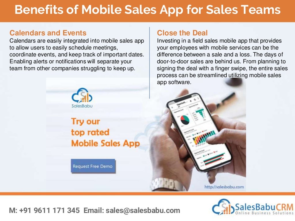 SalesBabu Mobile Sales App Best Sales Tracking App For Sales Management
