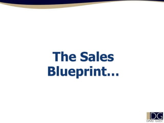 The Sales
Blueprint…
 