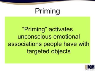 Association Priming Example Sales blueprint workshop | PPTX