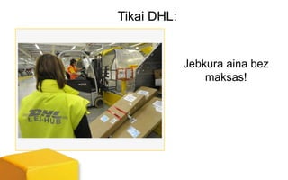 Tikai DHL:


             Jebkura aina bez
                 maksas!
 