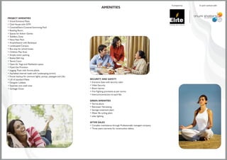 Sales booklet