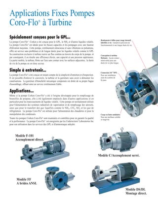 Pompes et Compresseurs Pour applications fixes GPL et NH3 | PDF