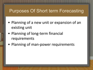 Sales forecasting is very popular in industrially advanced countries where demand conditions are always uncertain than the supply conditions.Reasons for undertaking Sales ForecastBusinesses are forced to look well ahead in order to plan their investments, launch new products, decide when to close or withdraw products and so on. 