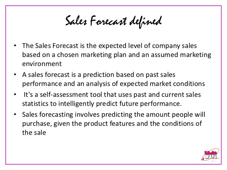 sale forecast