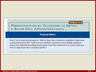 Copyright © Houghton Mifflin Company. All rights reserved. 4–13
 