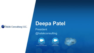 Deepa Patel
President
@halakconsulting
 