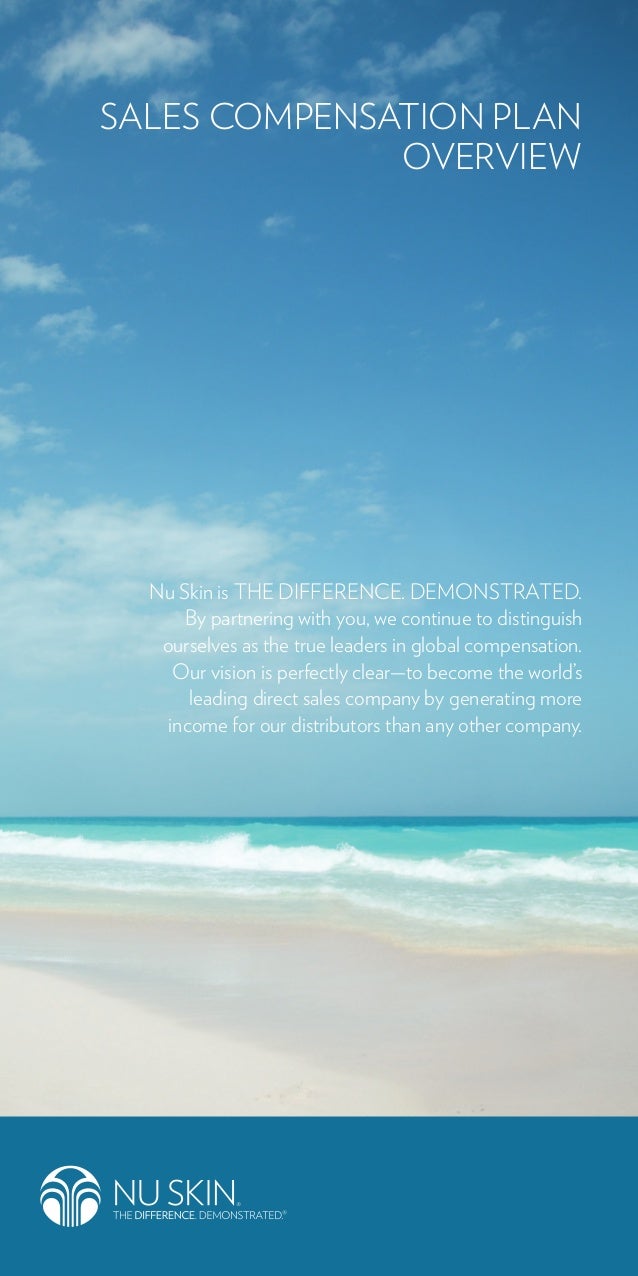 Nu Skin Sales compensation plan