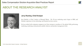 Jerry Rackley, Chief Analyst
Jerry Rackley is Chief Analyst at Demand Metric. His 30-year marketing career began at IBM, a...