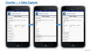 Counter : - > Sales Capture
Videocon-IT
 
