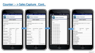 Counter : - > Sales Capture Cont..
Videocon-IT
 