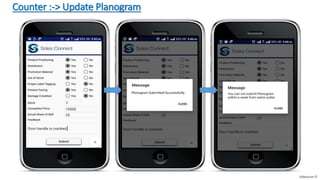 Counter :-> Update Planogram
Videocon-IT
 
