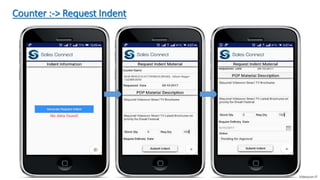 Counter :-> Request Indent
Videocon-IT
 