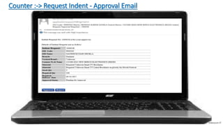 Counter :-> Request Indent - Approval Email
Videocon-IT
 