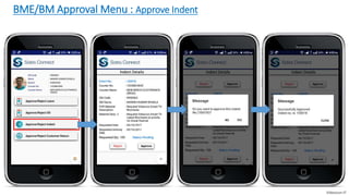 BME/BM Approval Menu : Approve Indent
Videocon-IT
 