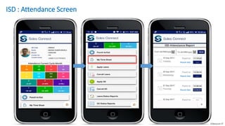 ISD : Attendance Screen
Videocon-IT
 