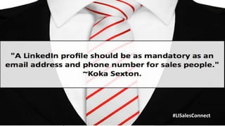 #LISalesConnect
©2012 LinkedIn Corporation.   5
 