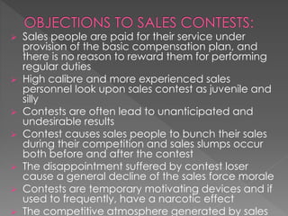











Sales people are paid for their service under
provision of the basic compensation plan, and
there is no...
