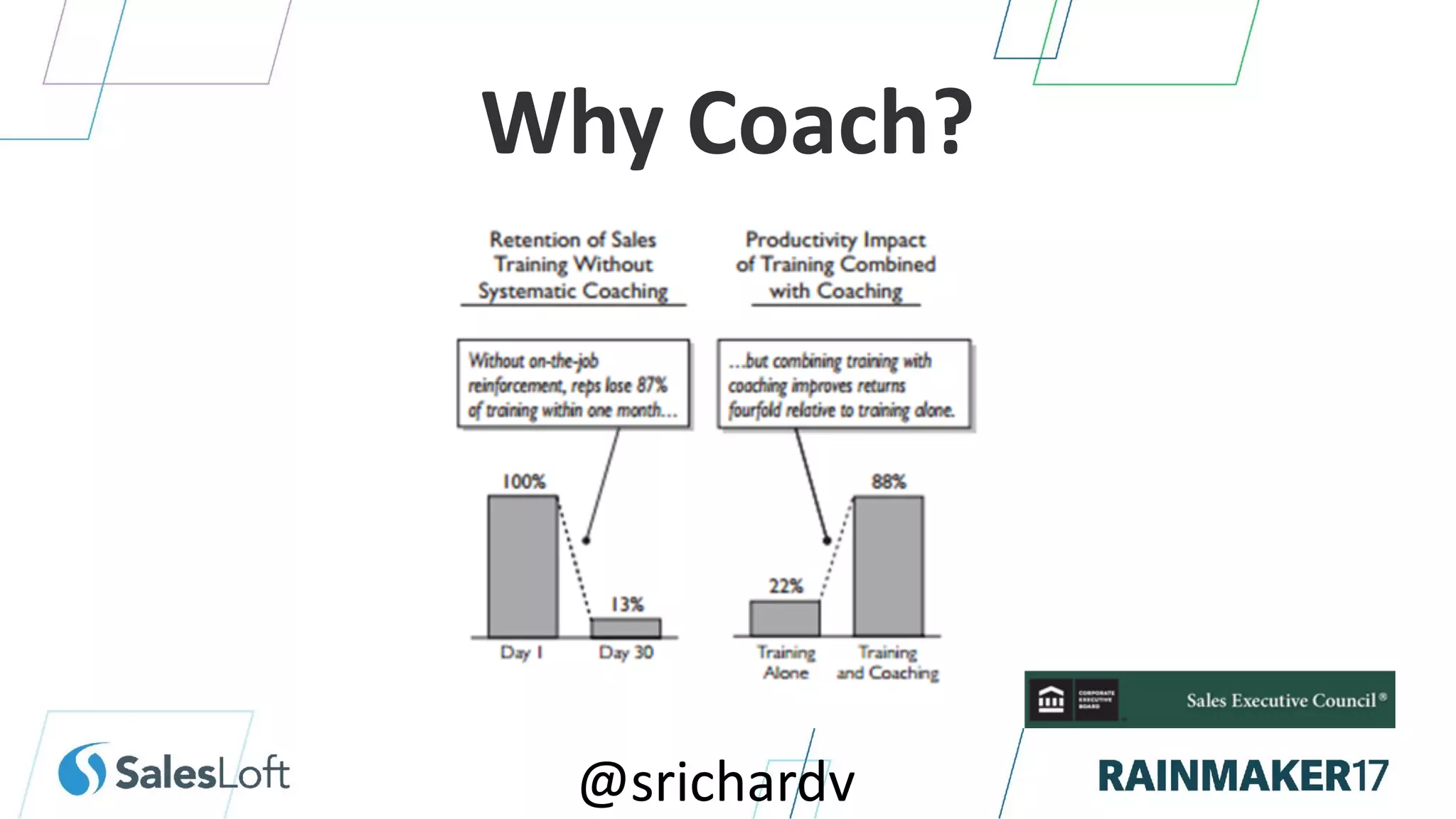 @srichardv
Why Coach?
 