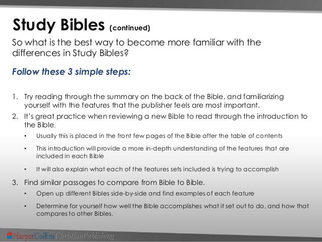 Course 2: Bible Types