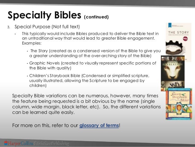 Course 2: Bible Types